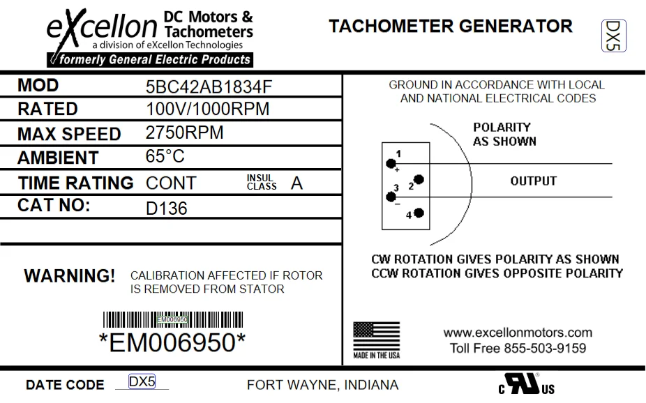 Date Code label