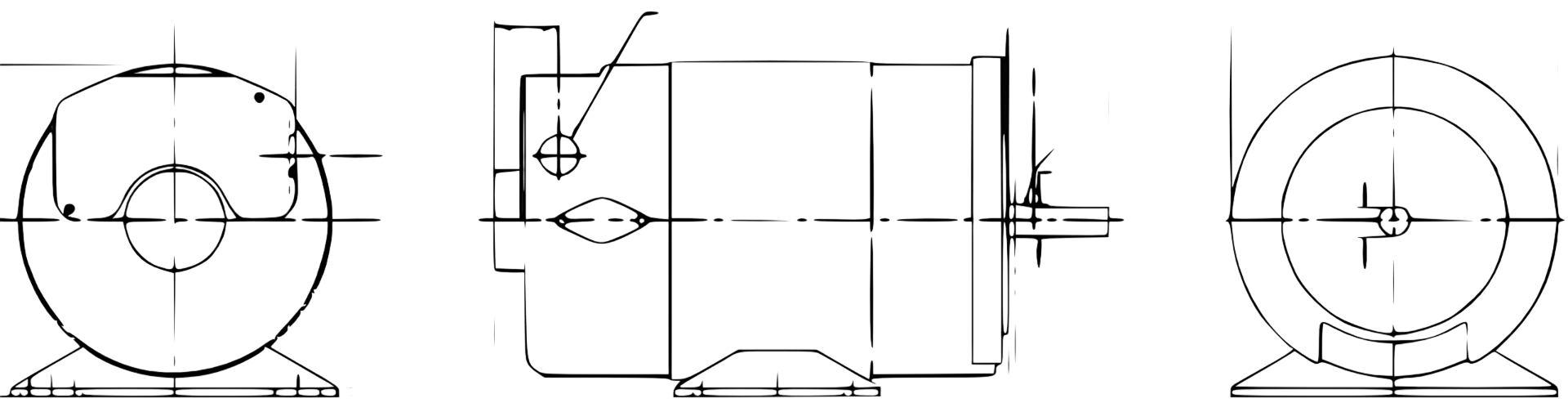 General Purpose Motors CAD drawings